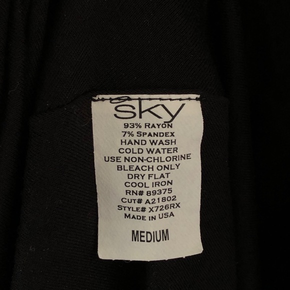 Sky ORYNKO MAXI DRESS crystal accent. Built in shelf bra - Picture 6 of 10